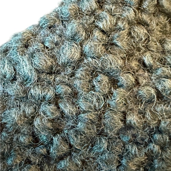 Madewell The Alonzo Coat in Bouclé NN385 Size XXS Green Italian Wool Long Coat - Picture 13 of 16